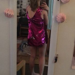 Free people sequined mini dress